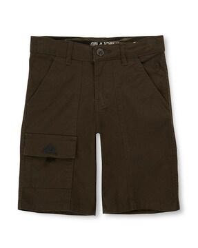 boys regular fit bermudas with insert pockets