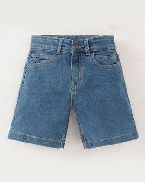 boys regular fit denim shorts