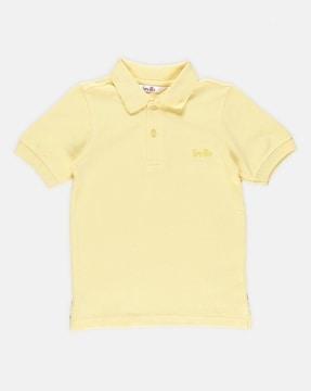 boys regular fit polo t-shirt