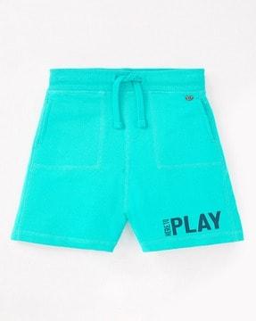 boys regular fit shorts with insert pockets