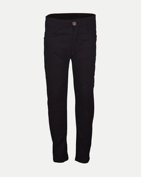 boys relaxed fit flat-front trousers