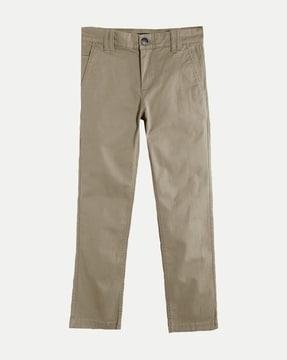 boys relaxed fit flat-front trousers