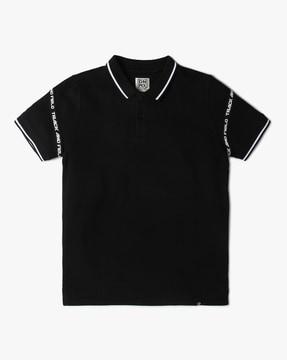boys relaxed fit polo t-shirt
