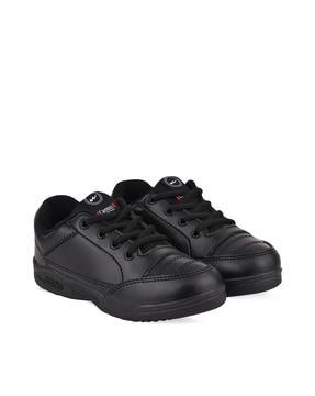 boys round-toe lace-up shoes
