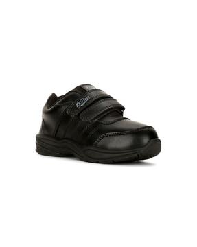 boys round-toe slip-on shoes with velcro fastening
