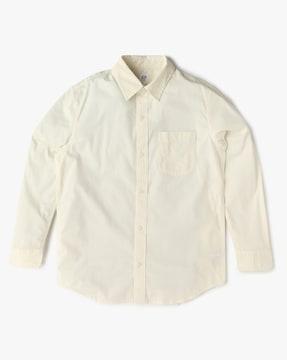 boys shirt with patch pocket