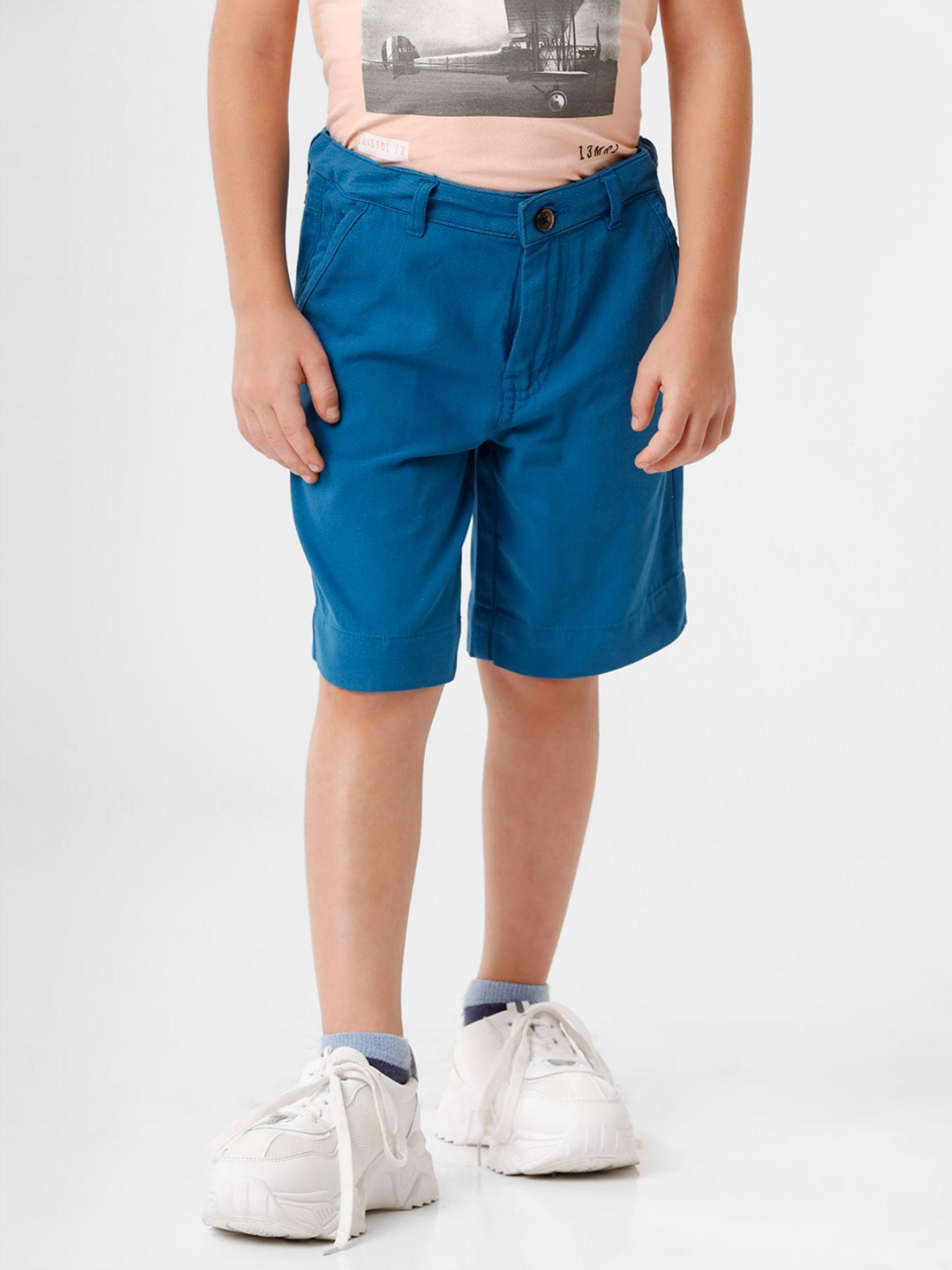 boys shorts - blue