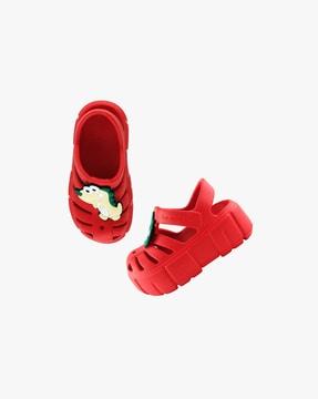 boys slip-on clogs with applique
