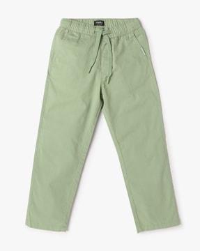 boys straight fit cotton pants