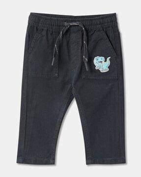 boys straight fit flat-front pants