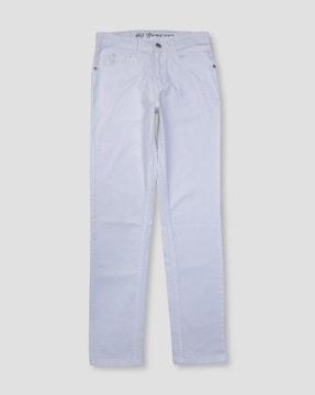 boys straight fit jeans with belt loops