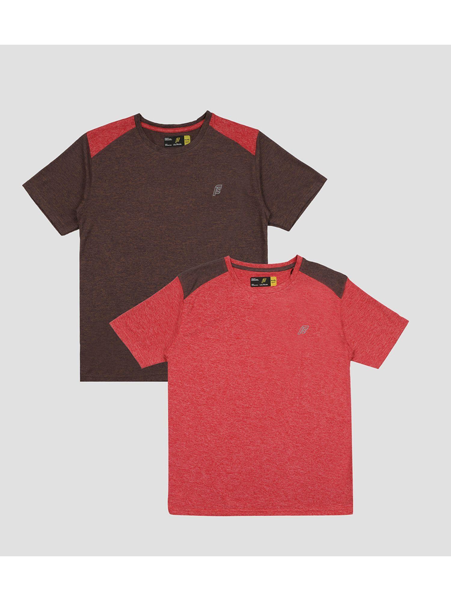 boys t-shirt red (pack of 2)