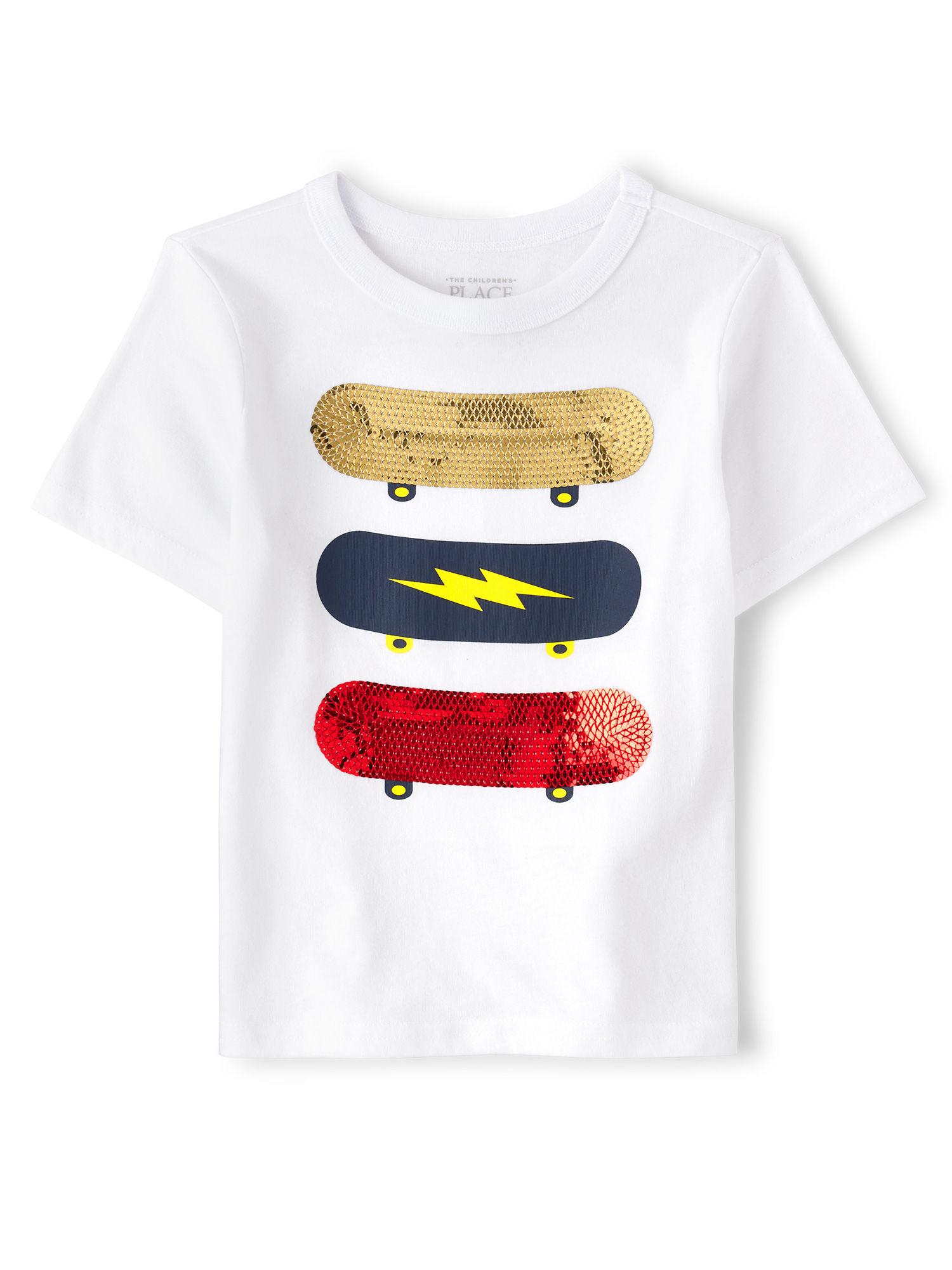 boys white t shirt