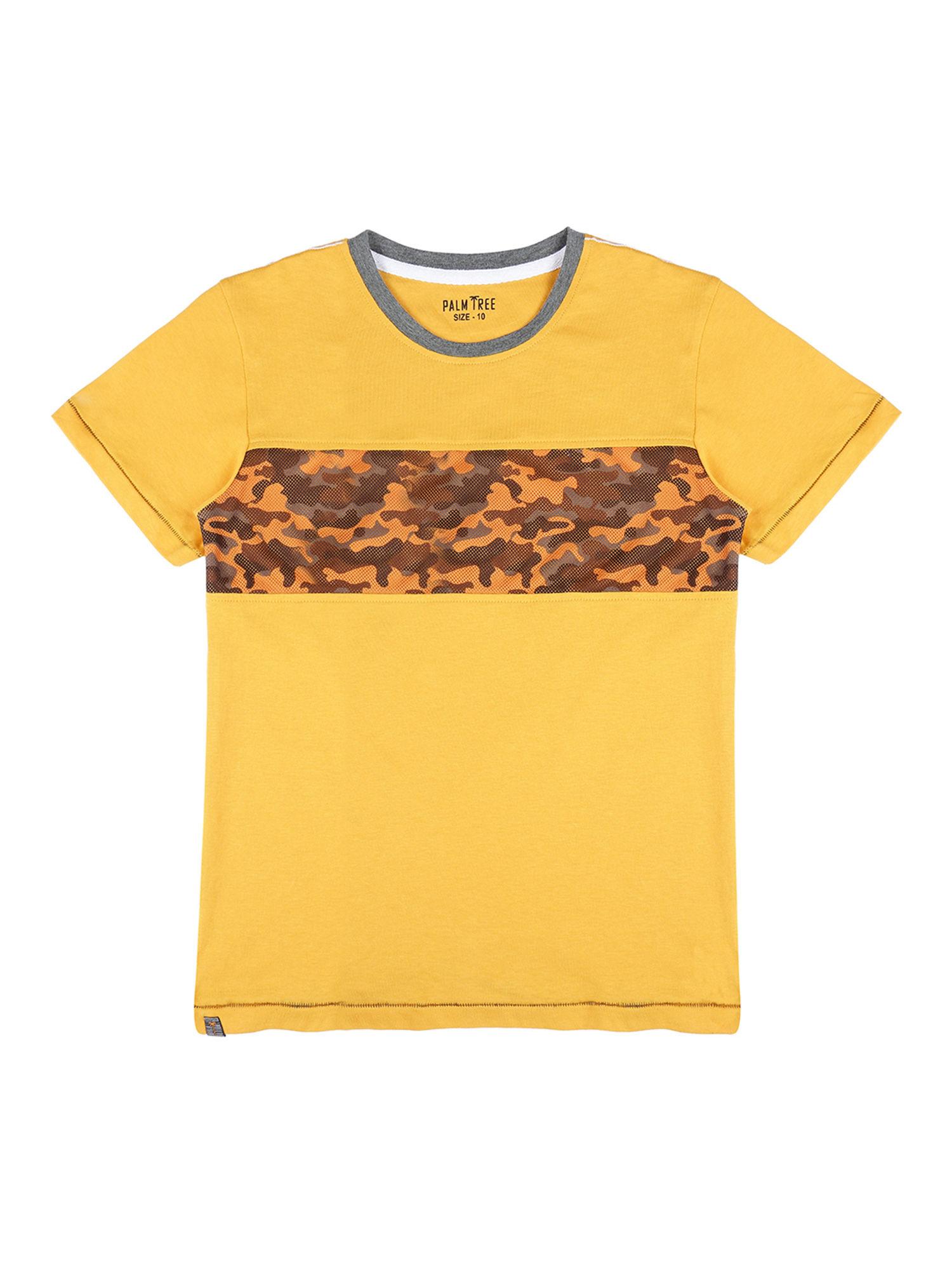 boys yellow t-shirt