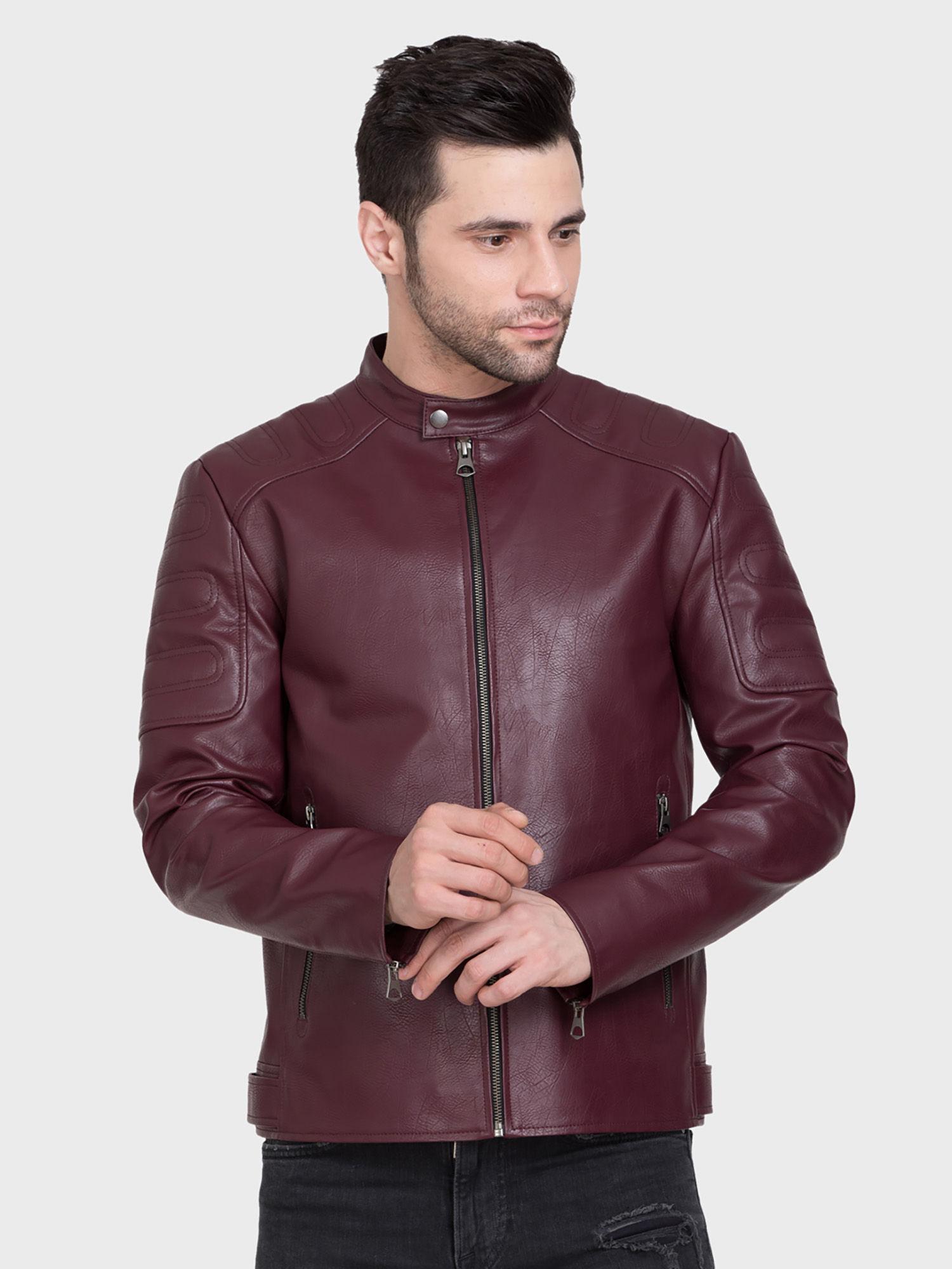 boysenberry solid jacket