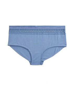 boyshort pantie with elasticated waist