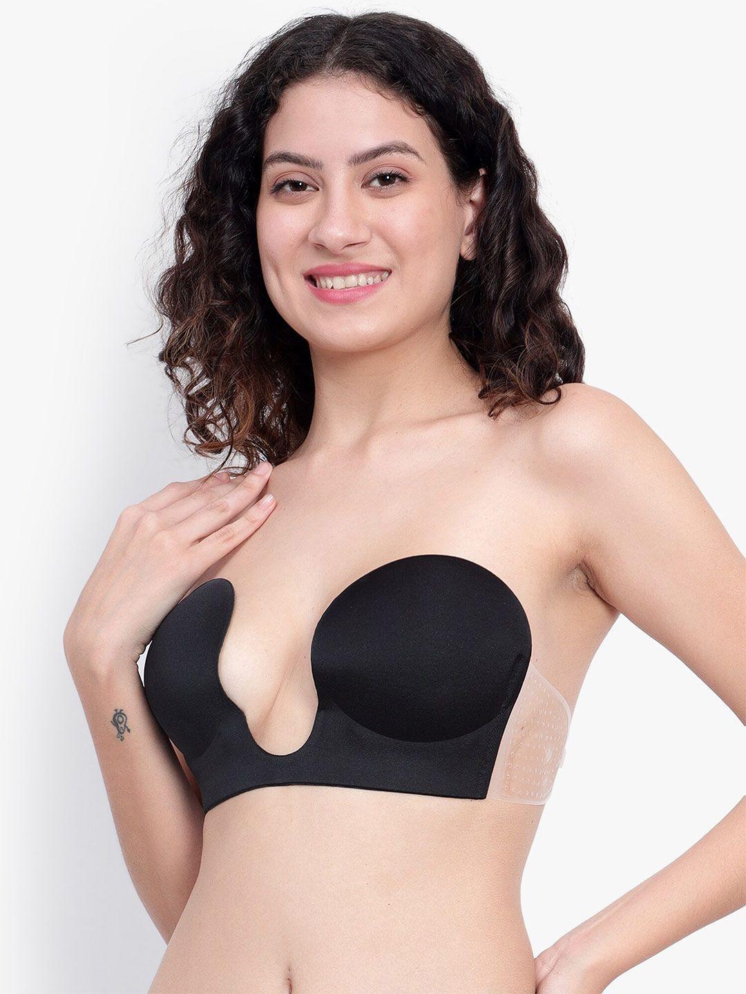 brachy black bra medium coverage lightly padded