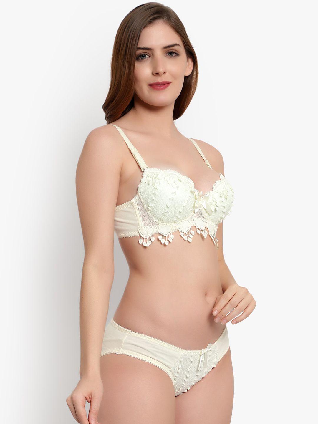 brachy self-designed push-up lingerie set