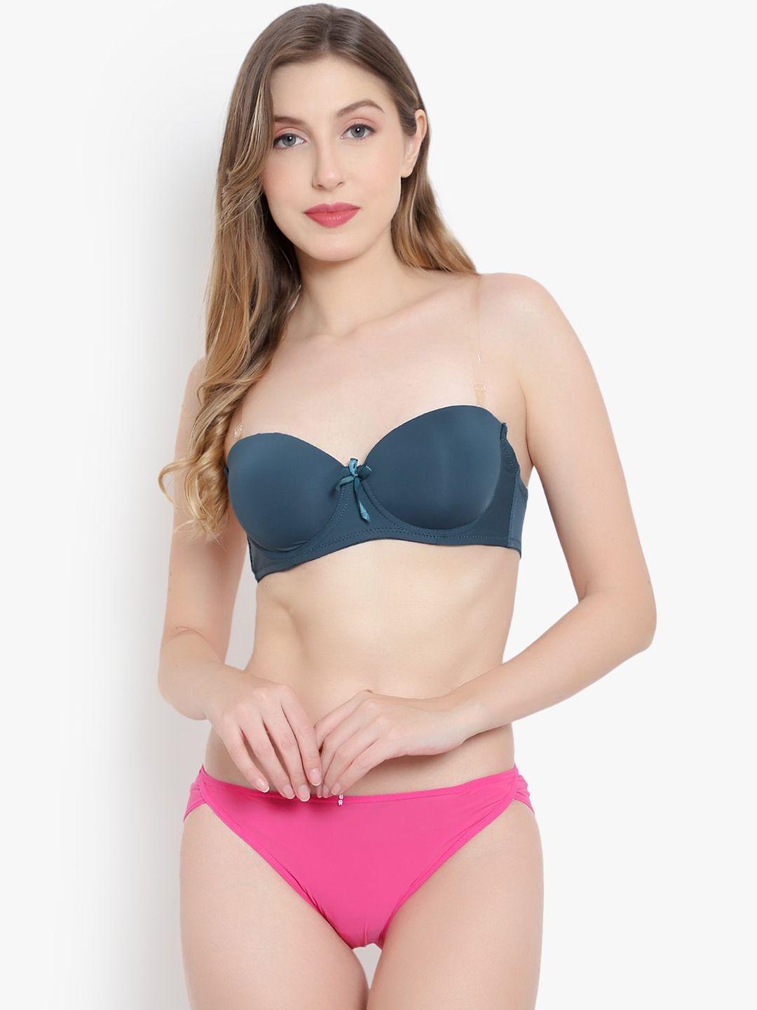 brachy strapless lingerie set