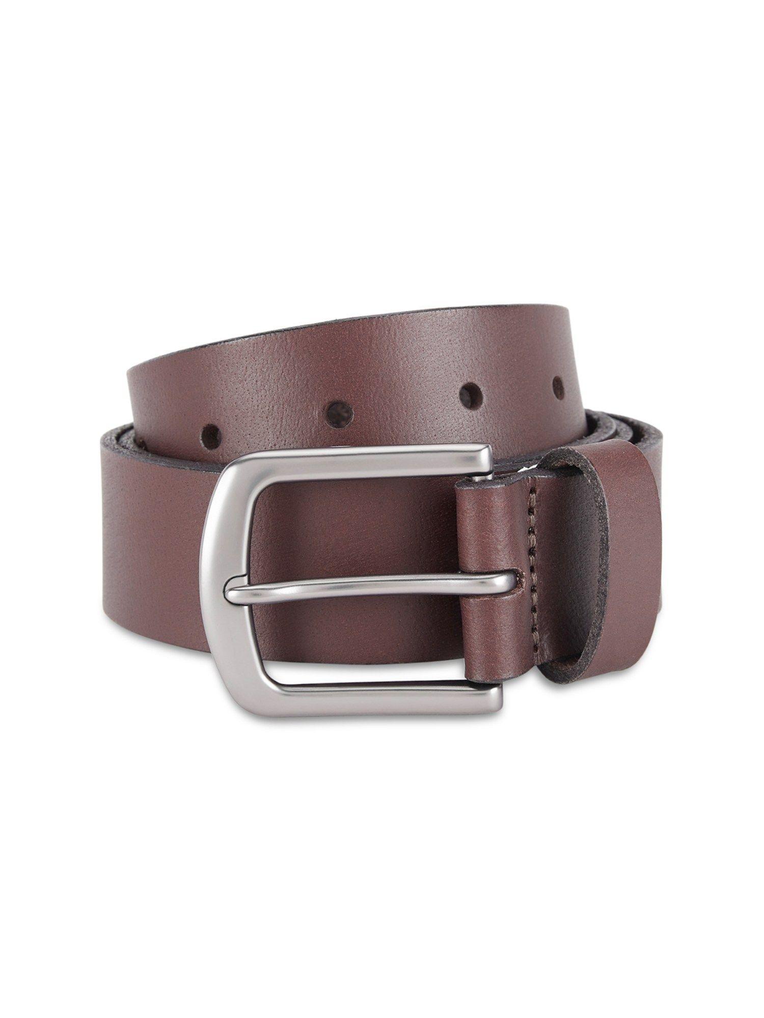 bradano men leather belt - brown