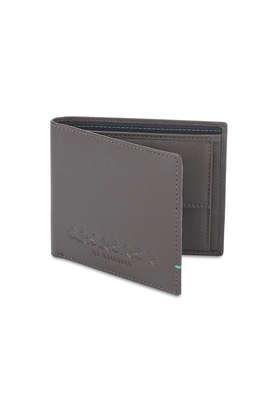 bradley leather casual global coin wallet - brown