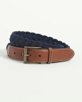 braided cotton belt