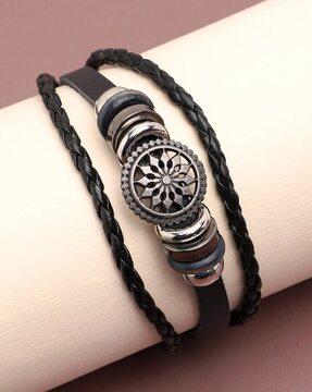 braided leather bracelet