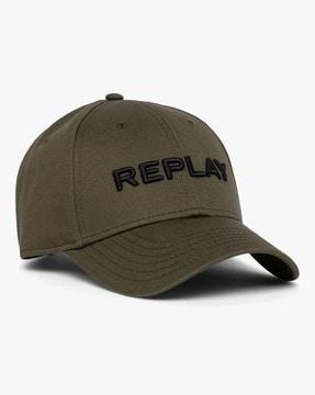 brand embossed baseball cap