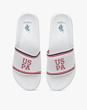 brand embossed slides