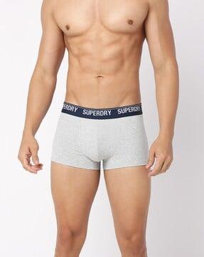 brand-knit waistband trunks