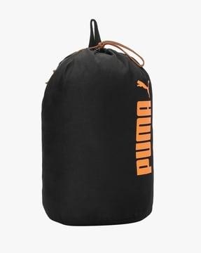 brand print drawstring bag