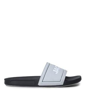 brand print flat slides