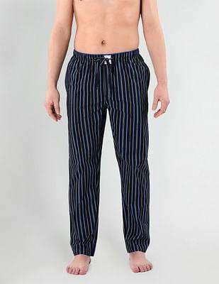 brand stripe cotton iyad lounge pants - pack of 1