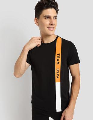 brand stripe training t-shirt