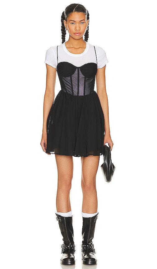 brandi corset mini dress