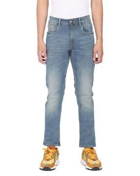 brandon acid wash slim tapered fit jeans