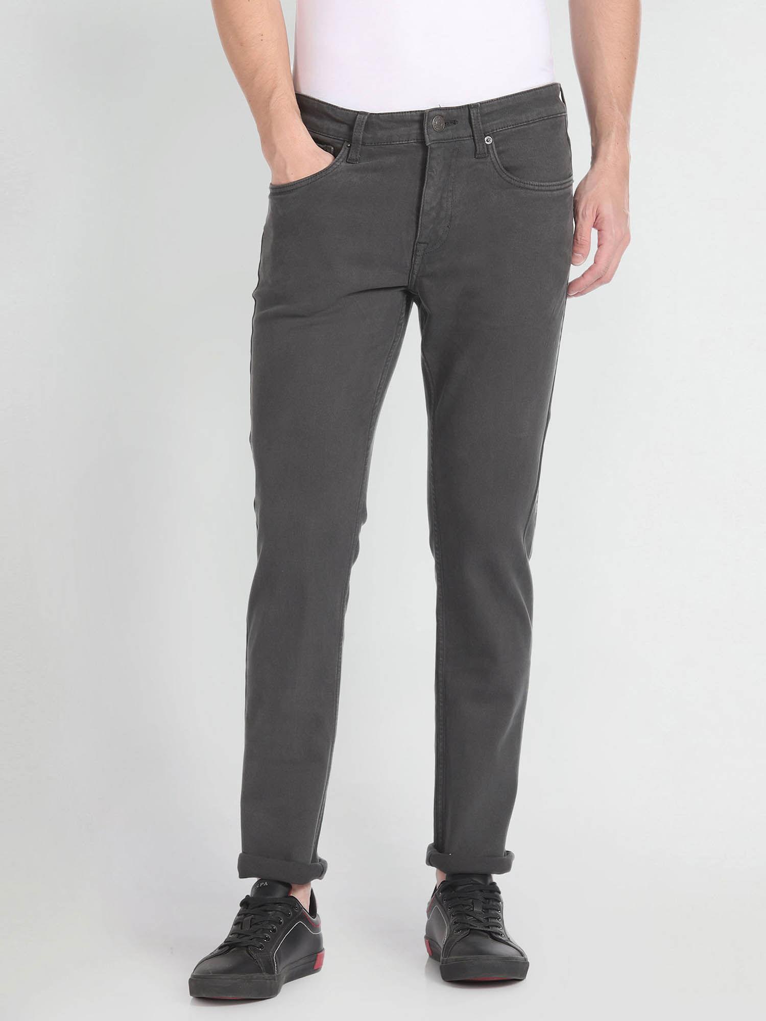 brandon slim fit grey jeans