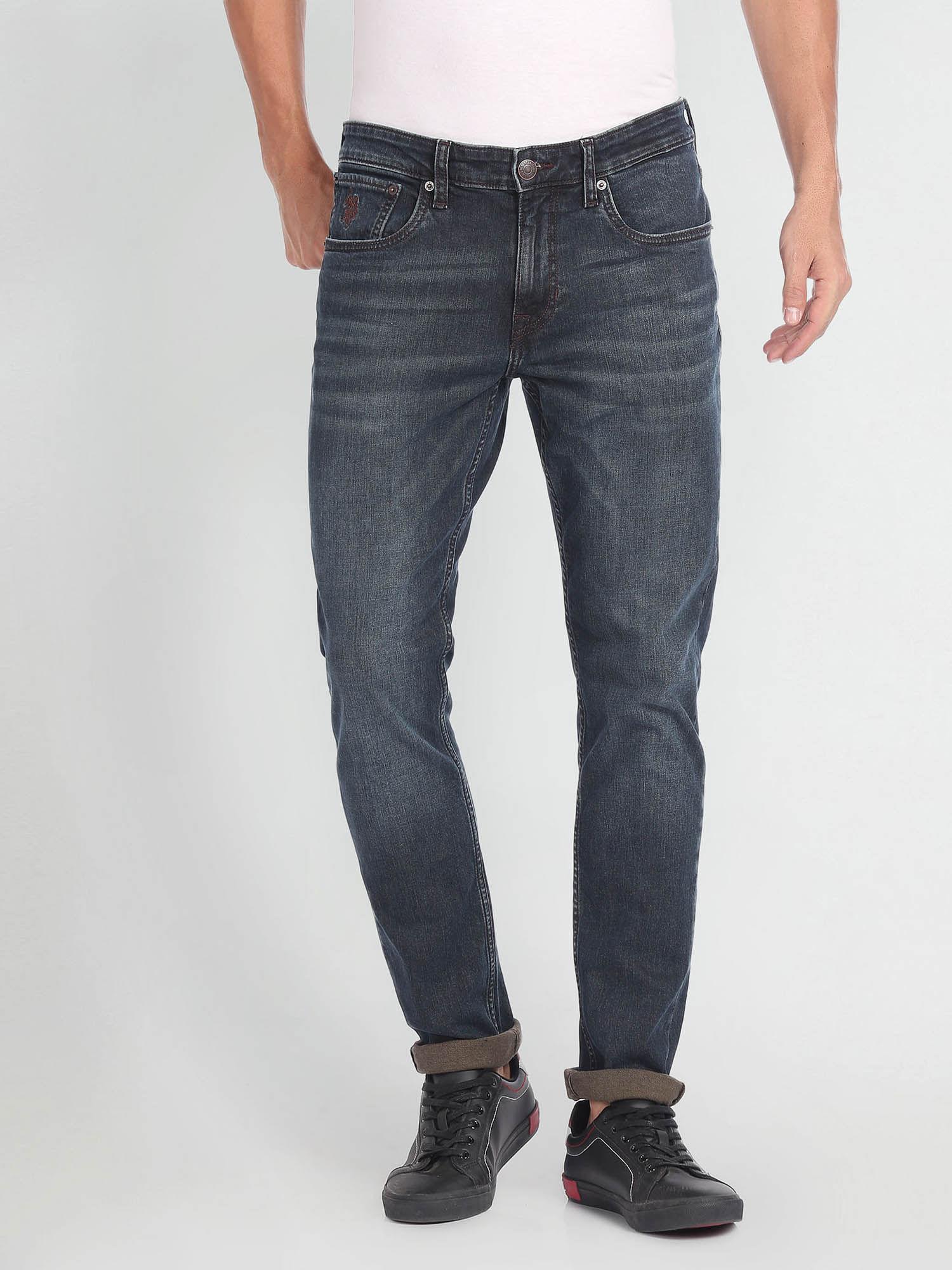 brandon slim tapered dark wash jeans