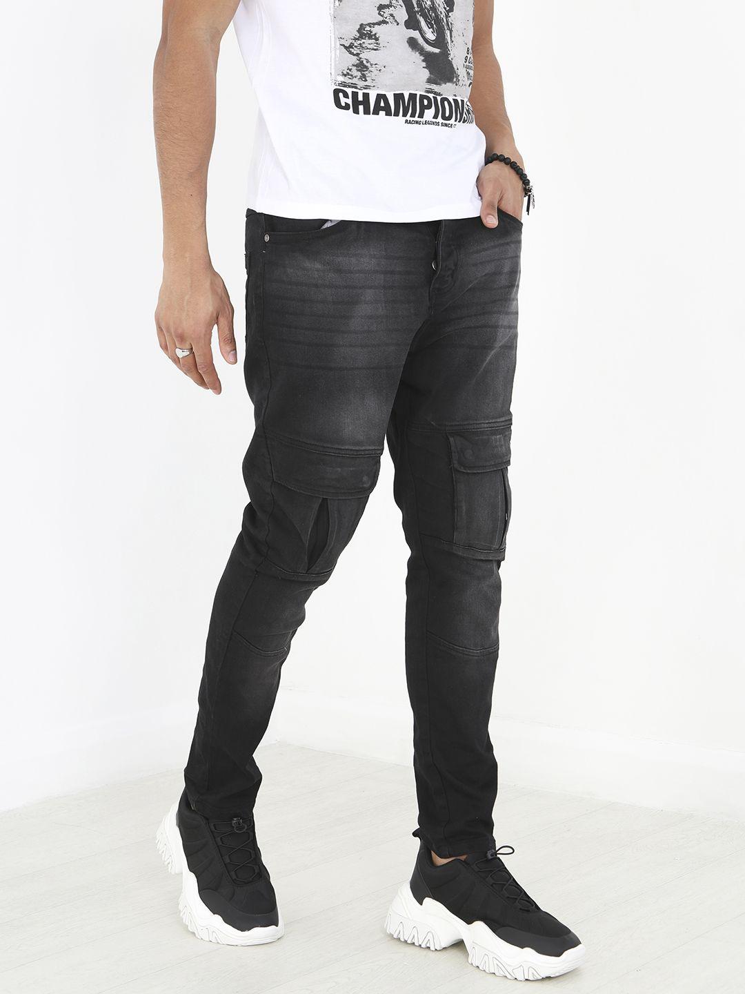 brave soul men skinny fit light fade stretchable jeans