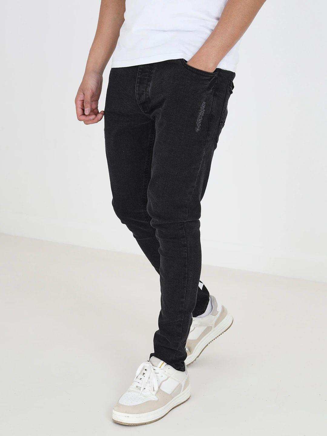 brave soul men skinny fit low distress stretchable jeans