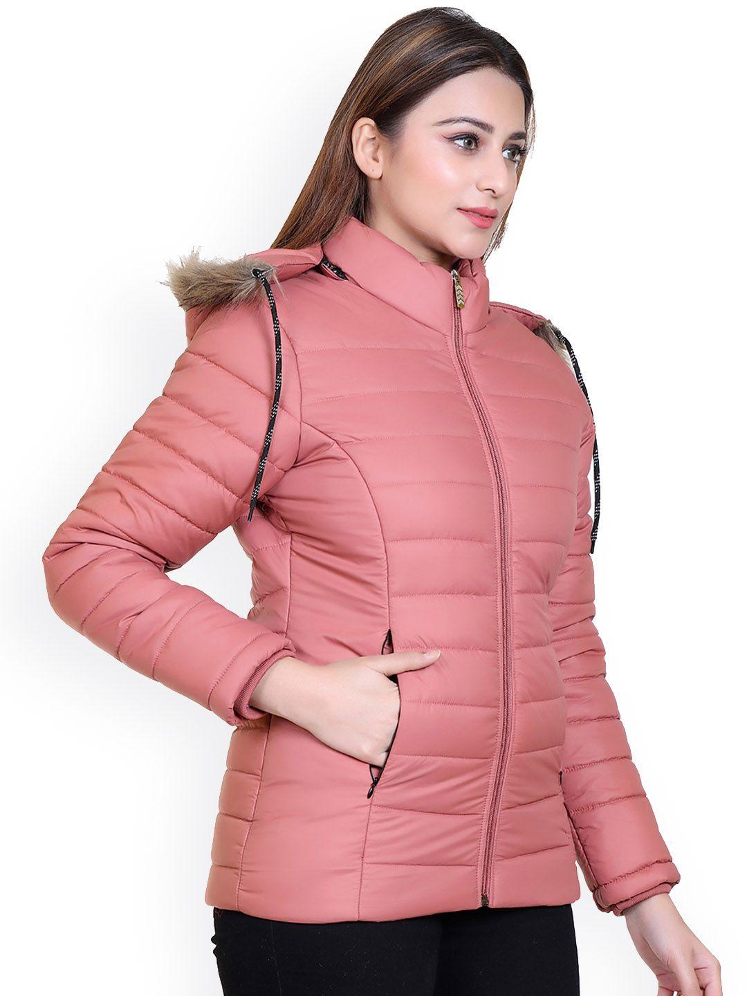 brazo women purple lightweight longline puffer jacket