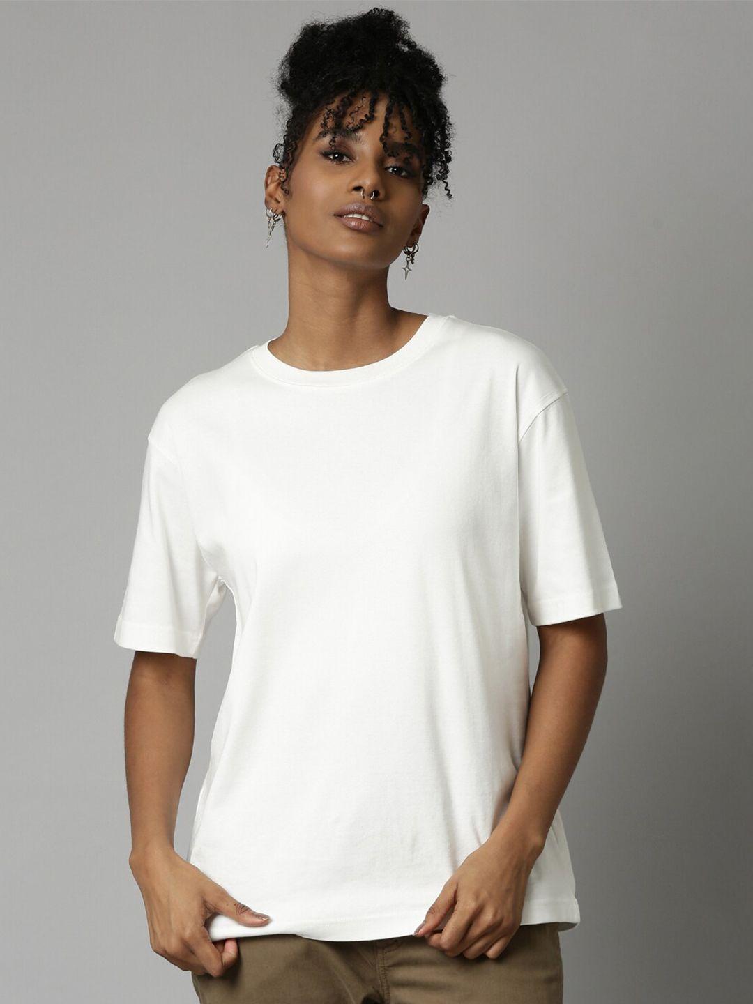 breakbounce drop-shoulder cotton t-shirt