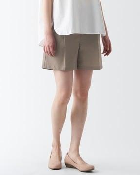 breathable seersucker woven shorts