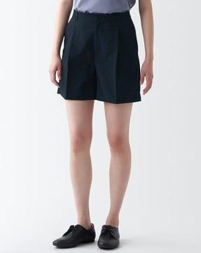 breathable seersucker woven shorts