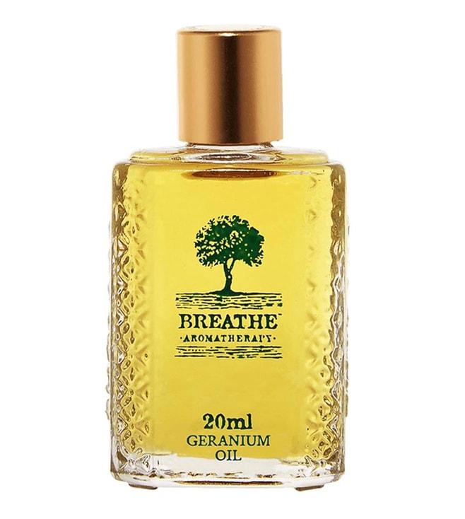 breathe aromatherapy geranium oil