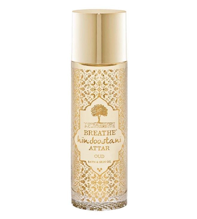 breathe aromatherapy oud bath & skin oil
