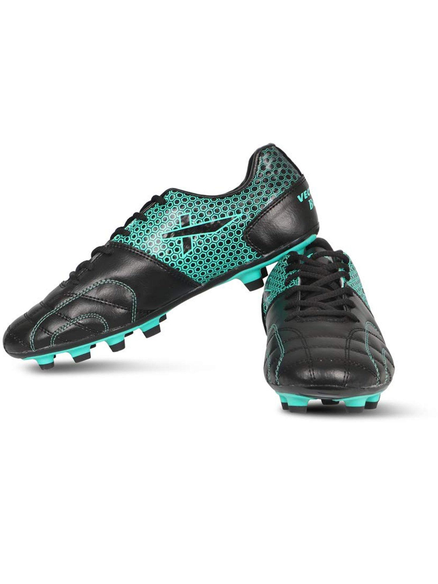 breeze football shoes for men - black - seagreen