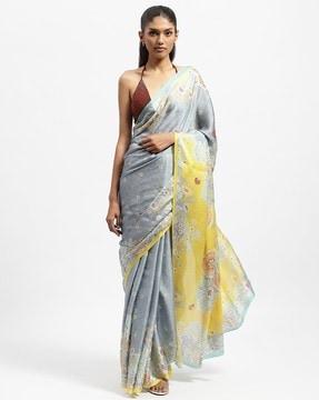 breeze printed saree