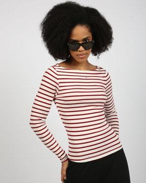 breton striped long-sleeves t-shirt