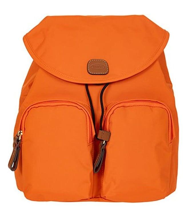bric's x-collection orange backpack